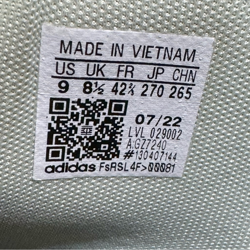 Adidas Harden Stepback 3 US Size 9 Green Oxide Beam Orange Off White GZ7240 - Picture 7 of 8